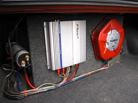 Mustang GT / Amplifier installation and wiring